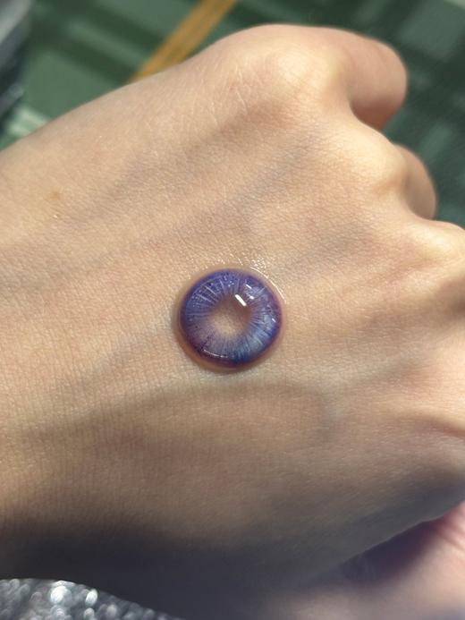 Puff Girl旗下 ｜花火盛宴&星尘余烬&浅空光轮/紫焰幻梦 ｜14.5mm白狮参考着色中大直径  日抛cos瞳2片 商品图12