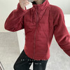 【立领轻薄羽绒服】秋冬拼接内胆外套 修身实用短款运动跑步外套  商品缩略图8