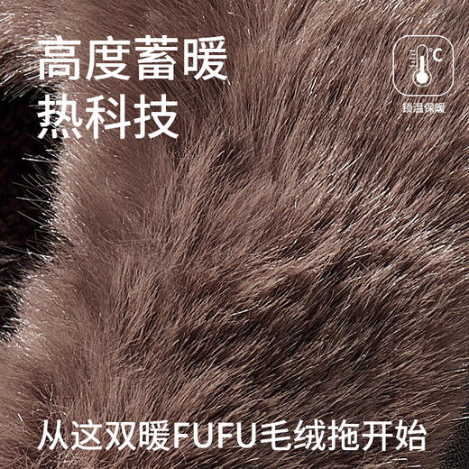 【严选超市】朴西星月简约半包根棉拖鞋PX010505 售价:39.8 商品图6