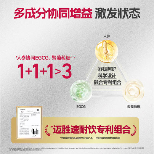 【迈胜星球 | 迈胜速耐饮】(40mL*5袋/盒) 商品图2