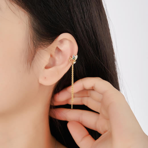 大英博物馆 叠彩蝶韵系列 耳骨夹 商品图2