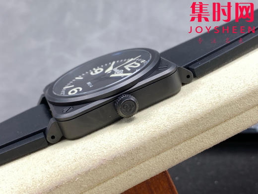 M+柏莱士INSTRUMENTS系列BR03A 方形男士腕表 陶瓷壳“黑武士” 商品图5