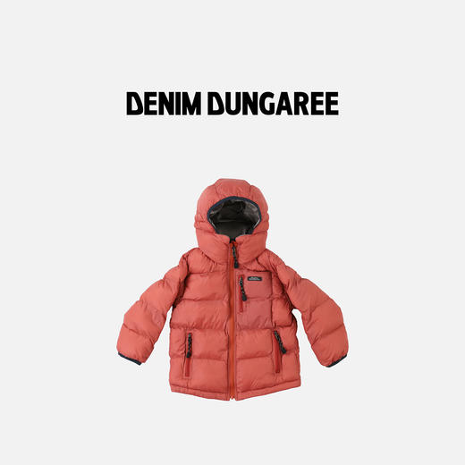 日本DD童装 DENIM DUNGAREE 塔夫绸加绒派克外套 商品图1