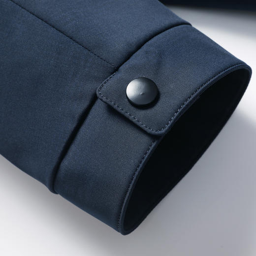 【可脱内胆】罗蒙大码鹅绒服男士冬季保暖羽绒服中老年爸爸装羽绒夹克外套 商品图10