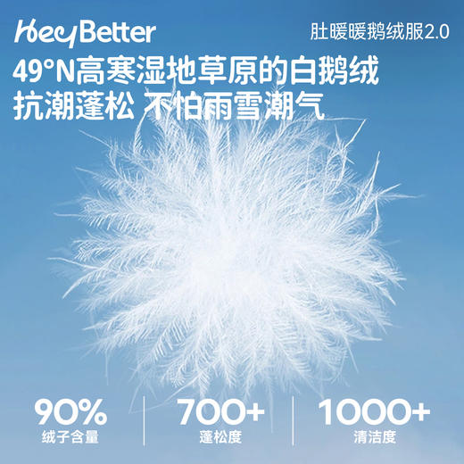 HeyBetter肚暖暖鹅绒服 商品图1
