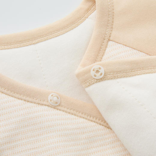 怡比躲猫猫长袖系带哈衣HY25WIN024咖白色调52#-66# 商品图13