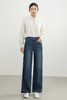 SZ3L11_蓝采和_牛仔裤_秋季_高腰水洗做旧明线设计阔腿直筒_高级女装_BERNIEELEN 伯妮斯茵 商品缩略图0