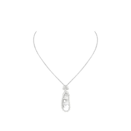  新中式时尚国朝白色豆子项链10370XW 商品图2