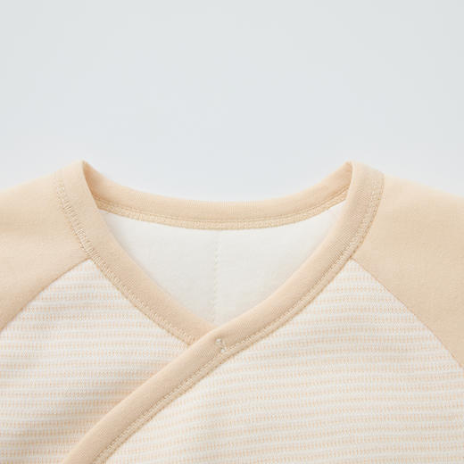 怡比躲猫猫长袖系带哈衣HY25WIN024咖白色调52#-66# 商品图8