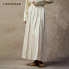 Famecoco新中式高级感山水暗纹马面裙A字半身裙FAC8HA025 商品缩略图1