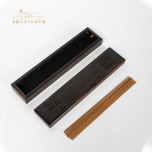 黑檀回纹两件套(棋韵) 送礼商务沉香线香高端礼盒 商品图1