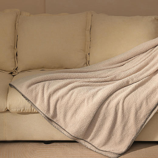 【秒杀 商超爆款】丝享双面舒棉绒多功能毯 暖绒光年 商品图1