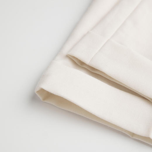 ROMI STUDIO“老钱经典”澳洲超高支极细羊毛斜纹休闲裤 RWCRXT3431 商品图4