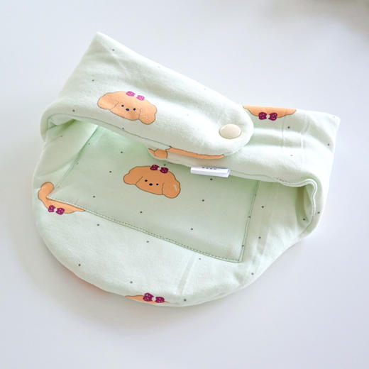 纯棉花带兜护颈椎神器保暖脖套空调房发热颈带小披肩围脖 商品图3