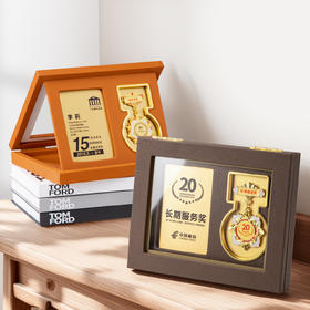 奖章勋章徽章奖牌定制奖杯退休毕业周年纪念优秀员工荣誉纪念章