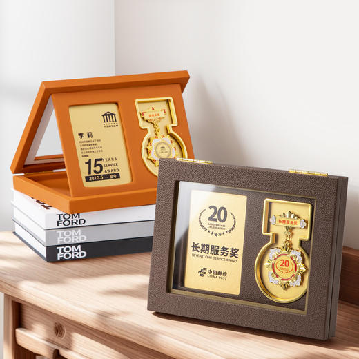 奖章勋章徽章奖牌定制奖杯退休毕业周年纪念优秀员工荣誉纪念章 商品图0