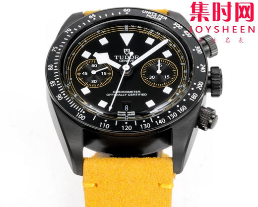 3T帝舵碧湾计时系列 F1赛车25型“黑武士”男士腕表
帝舵 Black Bay Chrono系列是一款融合潜水表传统与赛车计时功能的混合型腕表，以其复古美学与现代技术著称。 商品图1