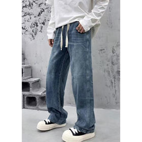 基础直筒牛仔长裤-纪念日百货门店同款166296614