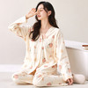 自然醒胧棉女士月子服家居服7A抗菌100%棉和服系列睡衣QH 商品缩略图8