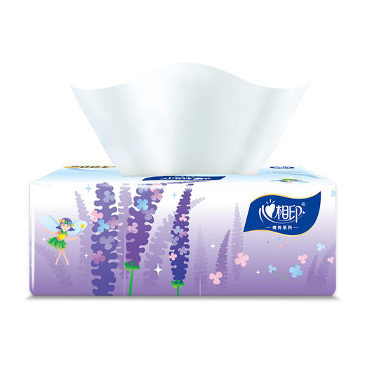 心相印 商用（薰衣草）三层塑装纸面巾（60包） ADB15182 商品图4