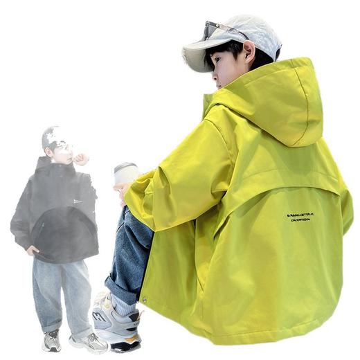 男童新款帅气春秋儿童装大男孩外套上衣酷帅风衣户外服 商品图4