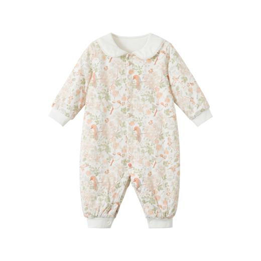 怡比雅韵之美长袖开襟哈衣HY25WIN028白花色调59#-90# 商品图6