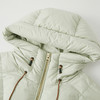 谜底连帽羽绒服2025年冬季新品柔软鹅绒保暖短款宽松女254MY1619 商品缩略图3