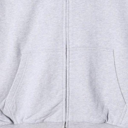 SDSA秋冬新款痞帅男装美式磨破后背印花字母拉链连帽卫衣百搭外套 商品图2