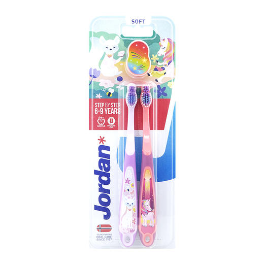 Jordan*婴童牙刷（Step3）双只装（ 6-9岁）颜色随机 商品图9