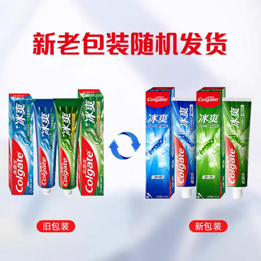 高露洁 牙膏套装(薄荷120g*4支+龙井120g*2支) GPJ06JTR 商品图4