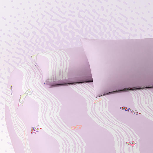 【秒杀 商超爆款】丝享升级云朵针织A类花卉四件套（coach设计师联名款） 商品图5