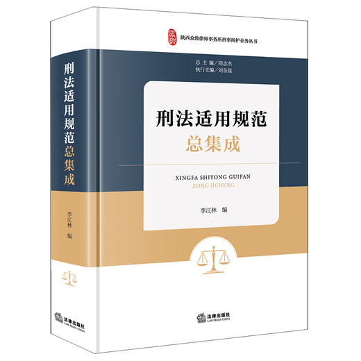 刑法适用规范总集成 李江林编 法律出版社 商品图7