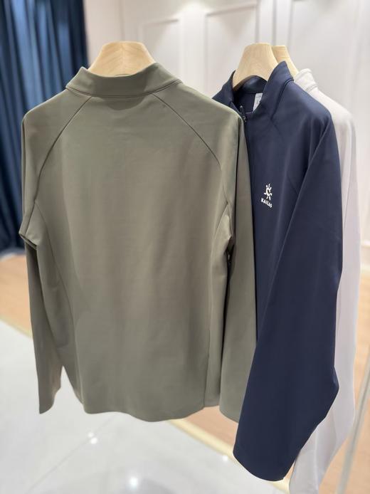 凯乐石男款抓绒半拉链长袖防风防臭透气衫 商品图10