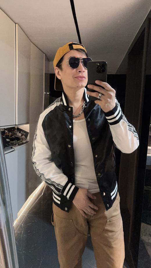 迪家春秋美式宽松休闲夹克棒球服外套 商品图5