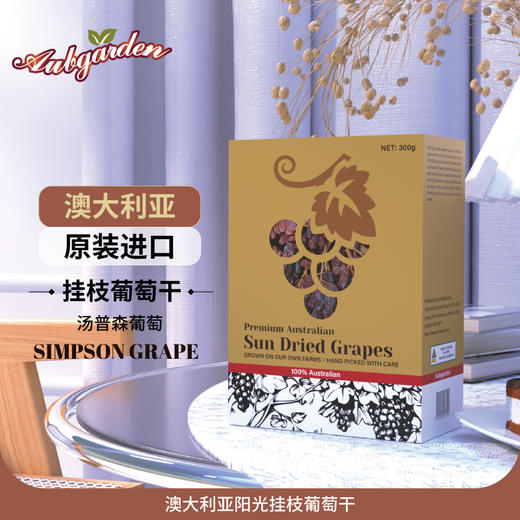澳洲阿贝花园树挂白葡萄干礼盒装300g【Z】 商品图1
