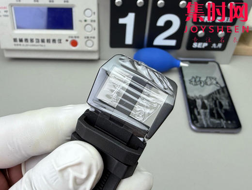 M+柏莱士INSTRUMENTS系列BR03A 方形男士腕表 陶瓷壳 商品图8