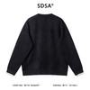 SDSA秋冬新款痞帅男装休闲简约拼接撞色纽扣开衫假两件针织衫毛衣 商品缩略图5