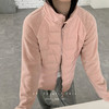 【立领轻薄羽绒服】秋冬拼接内胆外套 修身实用短款运动跑步外套  商品缩略图1