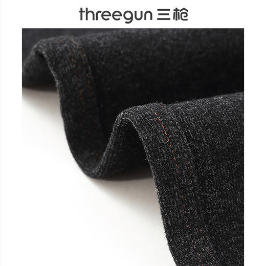 Threegun三枪 时尚磨毛女士铅笔裤长裤-60832B911 商品图8