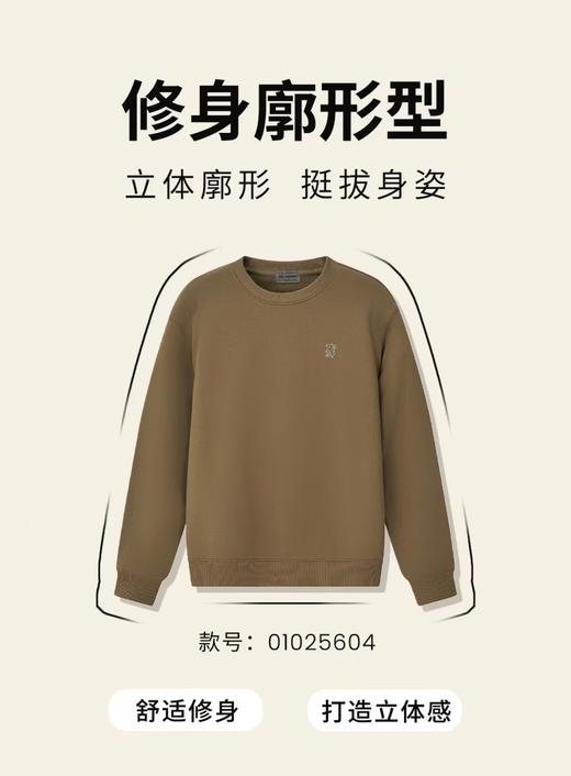 佐丹奴男装25年商场同款狮子卫衣01025604 商品图13