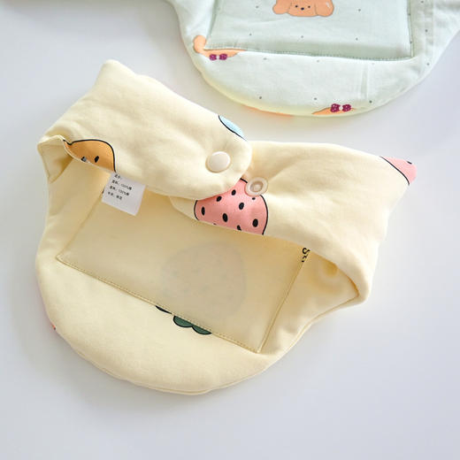 纯棉花带兜护颈椎神器保暖脖套空调房发热颈带小披肩围脖 商品图2