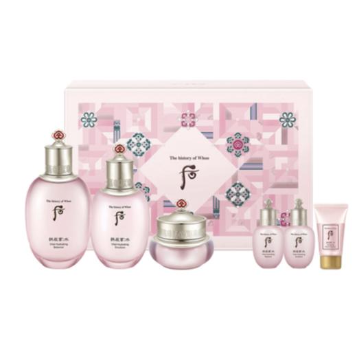 【跨境】Whoo后 拱辰享水妍六件套（水150ml+20ml+乳110ml+20ml+霜30ml+洁面13ml ）（效期至27年随机发） 商品图0