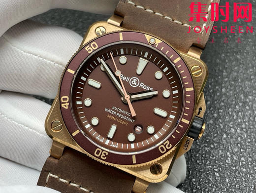 BR-柏莱士INSTRUMENTS系列BR0392 青铜壳BR-0392 方形男士腕表 商品图3