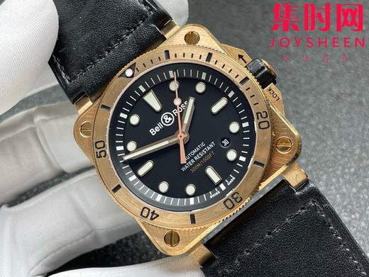 BR-柏莱士INSTRUMENTS系列BR0392 青铜壳BR-0392 方形男士腕表 商品图1