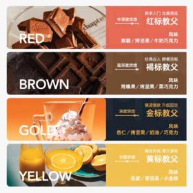 【教父】意式拼配咖啡豆香醇拿铁美式深烘/超深度烘焙