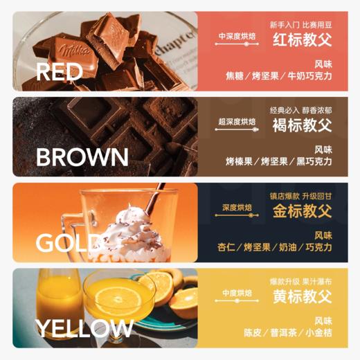 【教父】意式拼配咖啡豆香醇拿铁美式深烘/超深度烘焙 商品图1