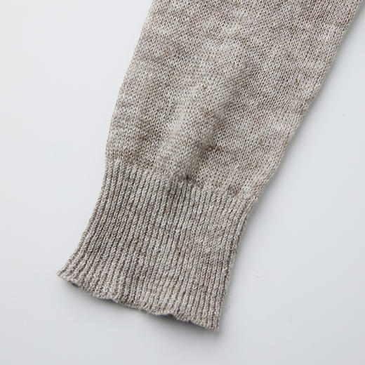 ROMI STUDIO 100%欧洲进口色纺亚麻修身短款长袖薄开衫RWCRST3214【发货时间：25-30天】 商品图5