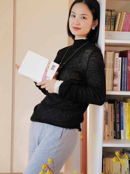 致柔翩然 羊毛静坐 自在松弛感暖裤 山林曦照 商品图1