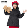 波司登2025新款鹅绒服女童中长款连帽儿童收腰T250135044 商品缩略图0
