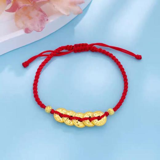 1F【老凤祥】老凤祥五帝钱碎冰冰钱多多*1枚 商品图2